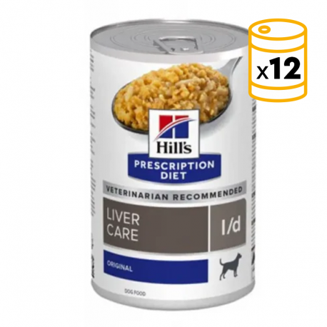 Caja Comida Húmeda HillsPrescription diet L/D para perros