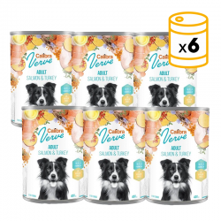 Calibra Verve perro Adulto Latas con Salmon y Pavo
