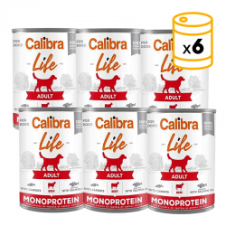 Calibra perro Adulto Latas con Ternera Con Zanahorias