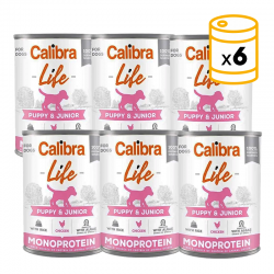 Calibra Perro Puppy-Junior Latas con Pollo y Arroz