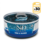 Pack de latas Farmina ND Ocean para gatos con Atún y Salmón