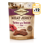 Carnilove Dog Adulto Jerky en filetes sabor Venado y Pavo