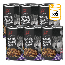 Alpha Spirit-Boulettes Poulet et Curcuma pour Chien (1)