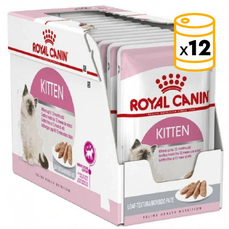Royal Canin Feline kitten pate caja 12x85gr