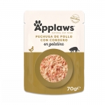 Applaws Sobres de Comida Húmeda en Gelatina para Gatos con Pollo y Cordero
