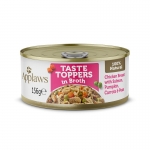 Applaws Taste Toppers Latas en Caldo para Perros con Pollo, Salmón y Verduras