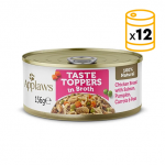 Applaws Taste Toppers Latas en Caldo para Perros con Pollo, Salmón y Verduras