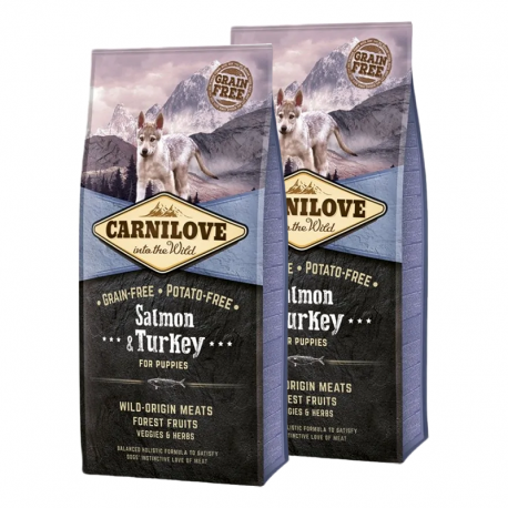Carnilove-Puppy Saumon et Dinde (1)