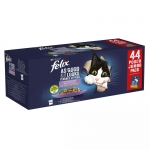 Felix Jumbo Pack Comida húmeda para Gatos en Gelatina Selección Mixta