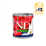 Farmina ND Dog Quinoa digestion comida húmeda para perros 12x80grs