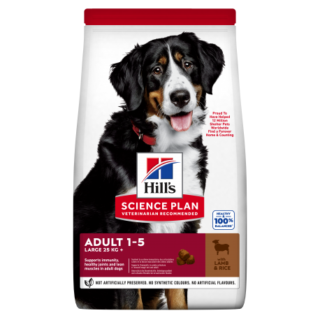Hills-SP Adult aces Grandes Agneau et Riz (1)