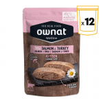 Ownat Wetline comida húmeda para gatos kitten salmon & turkey