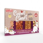 Cupid and Comet Tabla de Embutidos Snack de Navidad para Perros
