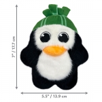 Kong Snuzzles Penguin Peluche para Perros Pingüino de Navidad
