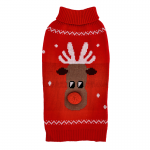 Pawise Jersey de Reno Navideño para Perros