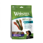 Whimzees Toothbrush Pack: Snacks Dentaires XS Pour Chiens Miniatures