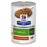 Pack x12 boîtes Hills Canine Metabolic 370 gr. pour chiens