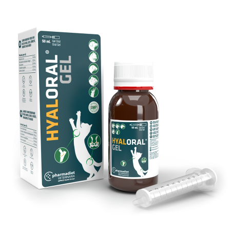 Hyaloral Gel Condroprotector Cachorros Y Gatos 50 ml
