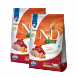Farmina ND Cat Pumpkin Grain free Neutered Caille croquettes pour chats