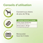 Beaphar VERMIpure comprimidos naturales parásitos internos para perros medianos y grandes