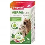 Beaphar VERMIpure comprimidos naturales parásitos internos para perros pequeños