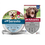 Pack Super Protection: Collier Seresto plus de 8 kg + Advantix 4 pipettes + 25 kg
