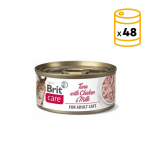 Brit care cat atun con pollo y leche latas para gato