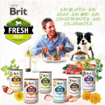 Brit fresh pavo guisantes latas para perro
