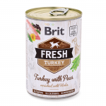 Brit fresh pavo guisantes latas para perro