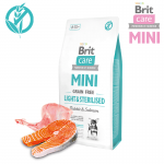 Brit care mini grain free light sterilised pienso para perros