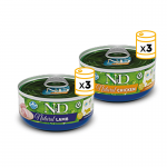 Farmina Natural Meat Duo Menu Comida húmeda para Gatos
