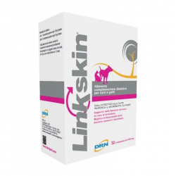 Linkskin Apoyo Función Dermica para Perro-Gato 1500 mg 32 comprimidos