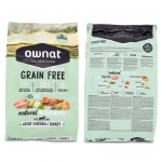 Ownat Grain Free Prime-Croquettes Adulte Poulet et Dinde pour Chien (1)