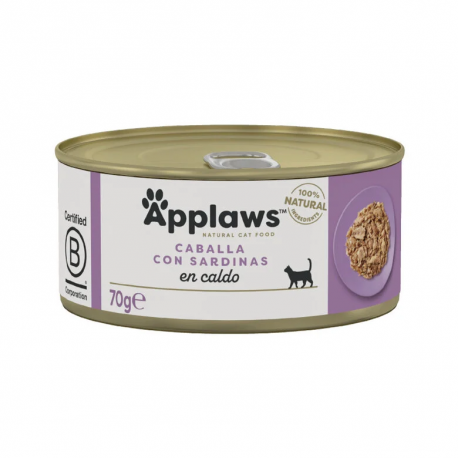 Applaws lata para gatos de Caballa y Sardina