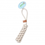 Bold Cuerda Trenzada con Asa de Algodón Natural Juguete para Perros