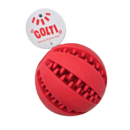 Colti Pelota Dental con Caucho Natural Juguete para Perros