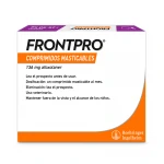 Frontpro Antiparasitario Masticable Para Perros 3 Comp.