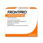 Frontpro Antiparasitario Masticable Para Perros 3 Comp.