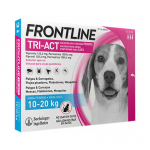 Pack Super Protection : Collier Scalibor 65 cm + Frontline Tri-Act 3 pipettes (10-20 kg) chiens de taille moyenne