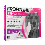 Pack Super Protection : Collier Scalibor 65 cm + Frontline Tri-Act 3 pipettes (20-40 kg) chiens taille grande