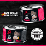 Alpha Spirit pack Latas para gatos de Pavo