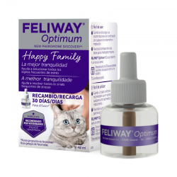 Recharge Feliway Optimum pour Diffuseur Anti-Stress pour Chats