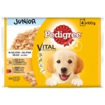 Pedigree Junior Multipack de Comida Húmeda para Cachorros en Gelatina