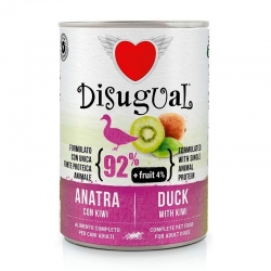 Disugual Comida Húmeda para Perros con Pato y Kiwi