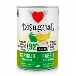 Disugual Comida Húmeda para Perros con Cordero y Banana