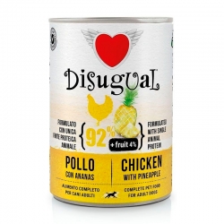 Disugual Comida Húmeda para Perros con Pollo y Piña