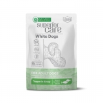 Nature's Protection White Topper Comida Humeda para Perros de Pelaje Blanco con Atún y Lubina