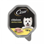 Cesar Clásicos Comida Húmeda Para Perros en Paté con Pollo