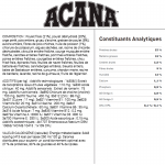 Acana-Prairie Poultry pour Chien (1)