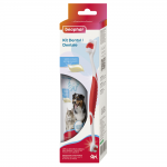 Beaphar Kit Dental Cepillo Doble + Pasta De Dientes Para Perros y Gatos